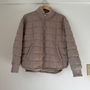 RBX XL Taupe Quilted Jacket